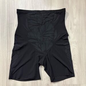 Maidenform Shapewear Women Shaping Shorts Black Floral Print Size 3XL